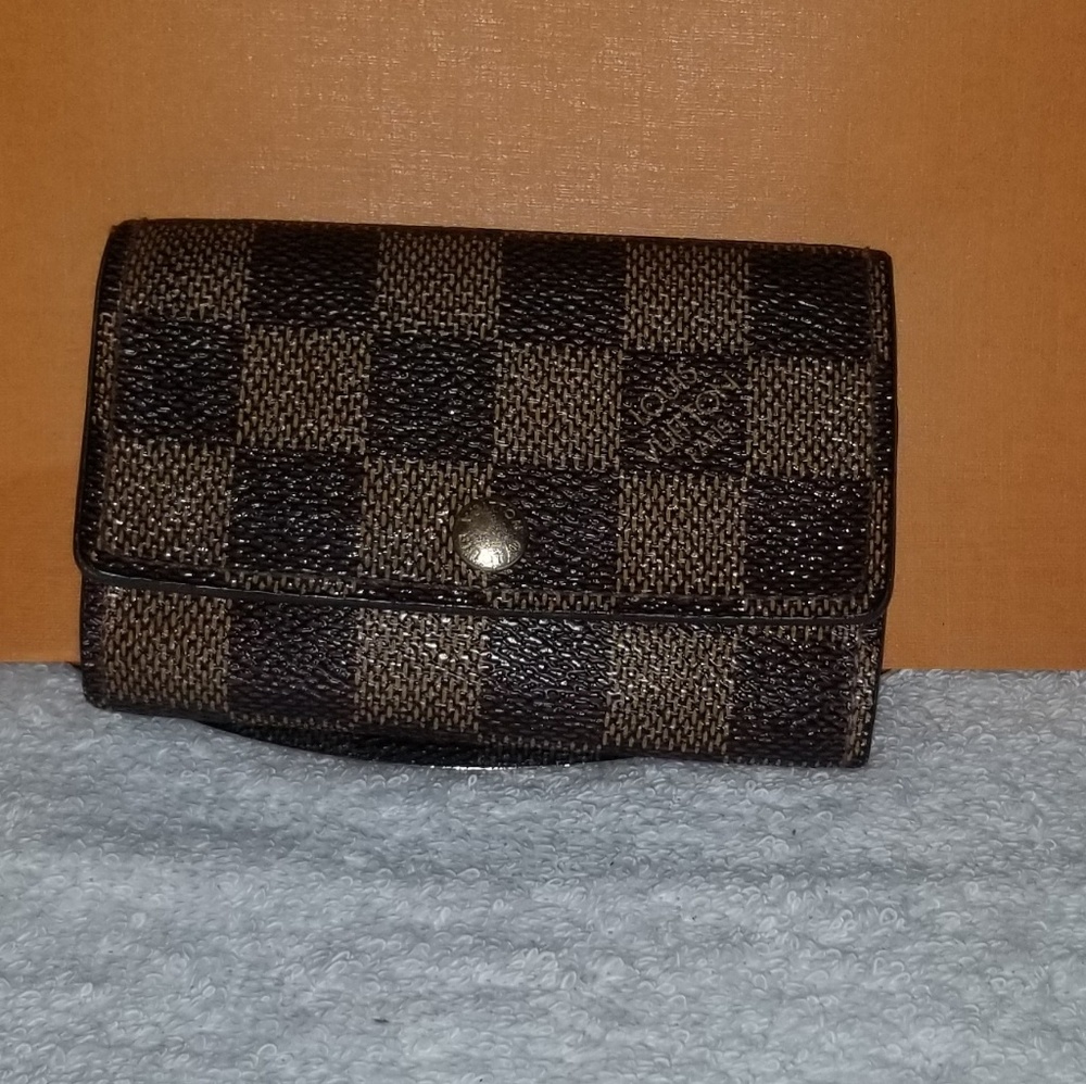 LV keyholder 6 damier ebene authentic